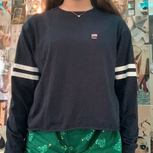 long sleeve brandy melville top